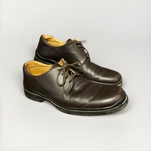Coach Gavin Made In‎ Italy Brown Leather Lace Up Shoes Sz 10 D